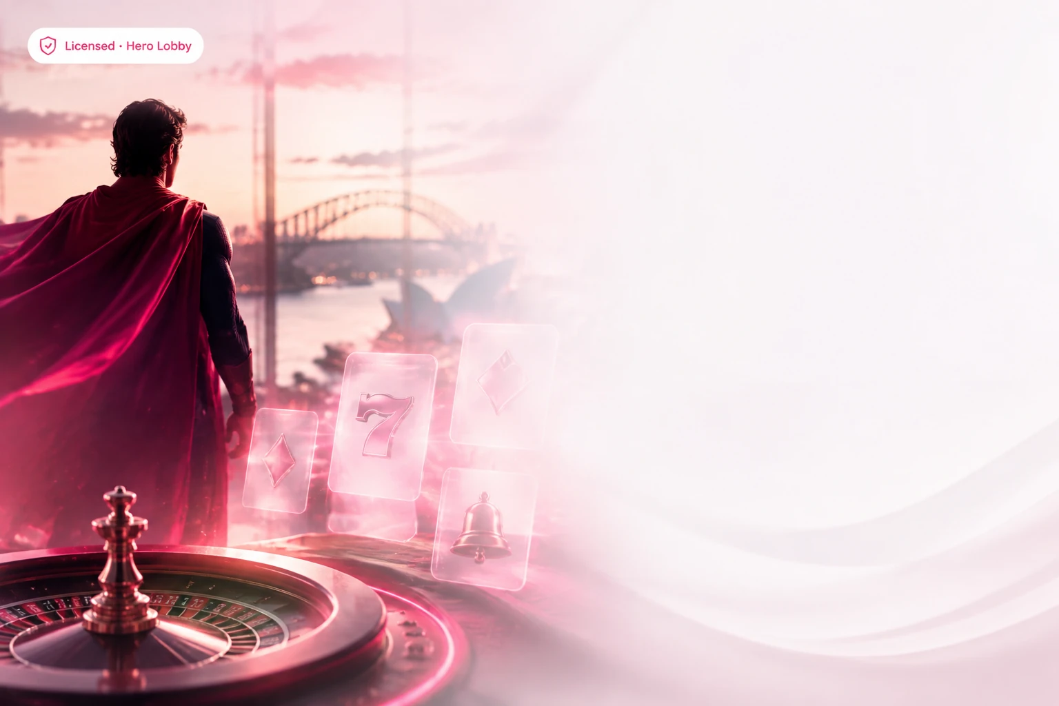 Vegas Hero Casino — slots and live dealer lobby